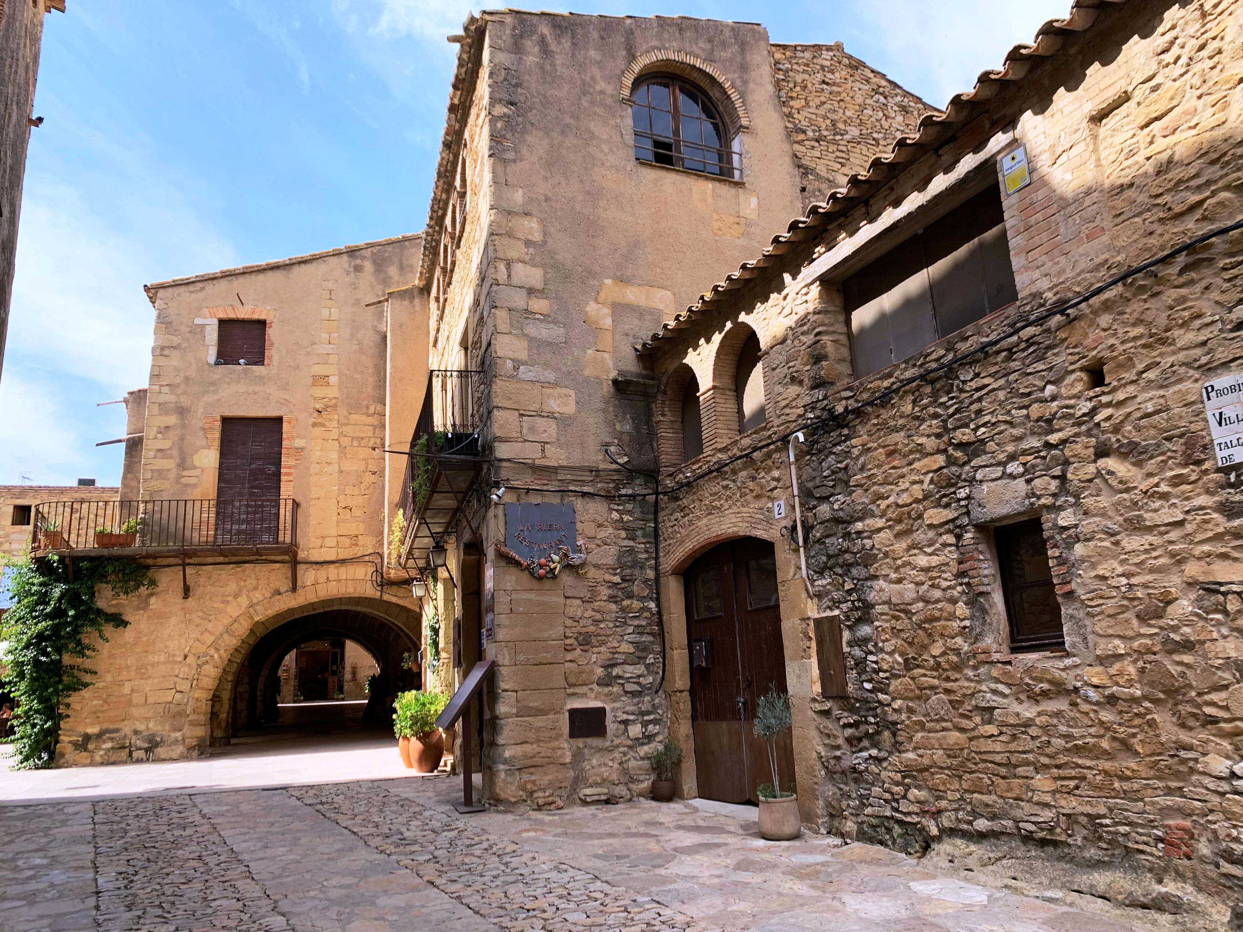 A traditional house in Girona
